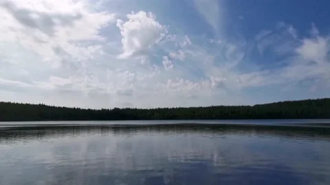 Summer day by lake Stock-Footage 142868898