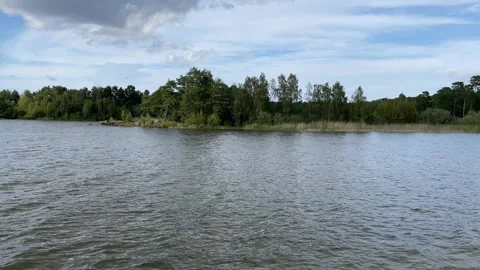 Summer day. Lake. Stock Footage 286251852