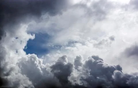 Summer day sky Foto stock