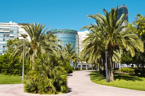 Summer day in Valencia Stock Photos