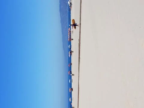 Summer Days at the Beach Foto stock