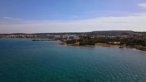 Summer days in Protaras, Cyprus Stock Footage 307309966
