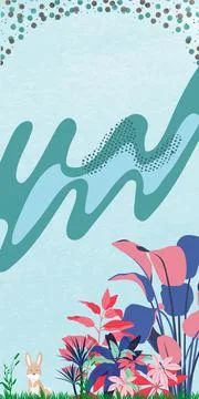 Summer Design Stock Illustration