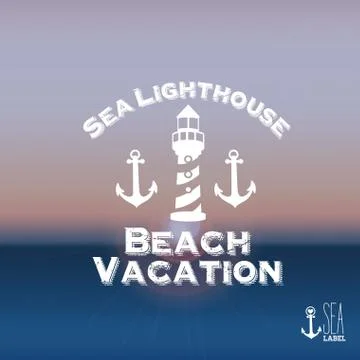 Summer design over pattern  background vector illustration Illustrazione stock