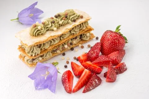 Summer dessert Stock Photos
