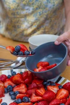 Summer Dining Stock Photos