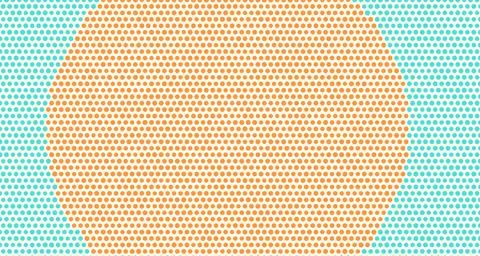 Summer dot grid pattern 스톡 일러스트