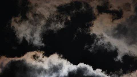 Summer dramatic clouds impressions, Germany Stock Footage 138325941