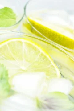 Summer drink background Stock Photos