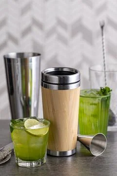 Summer drink concept Stock Photos