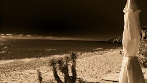 Summer end Foto stock