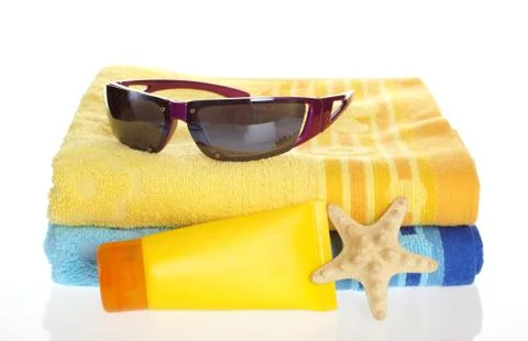 Summer equipment Stock Photos