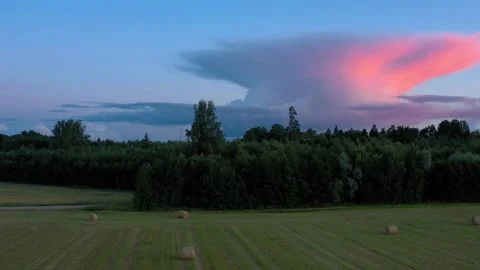 Summer Evening Stock Footage 250877441