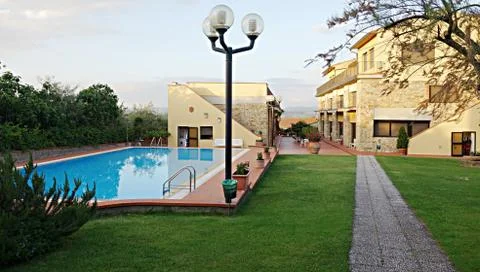 Summer evening Stock Photos