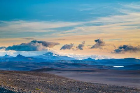Summer evening Stock Photos