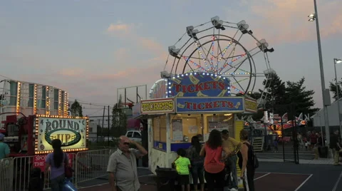 Summer Fair NJ Stock Footage 41596858