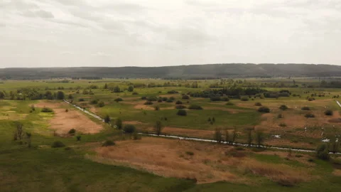 Summer field river Stock Footage 146661092