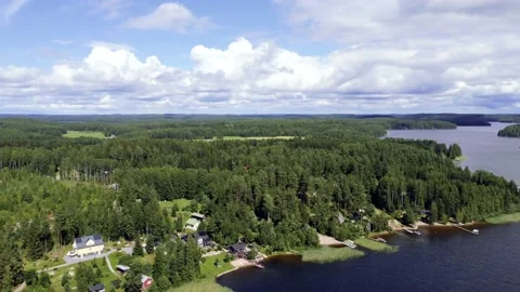 Summer in Finland Stock Footage