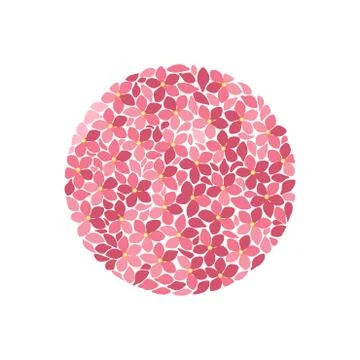 Summer floral decorations Stock Illustration