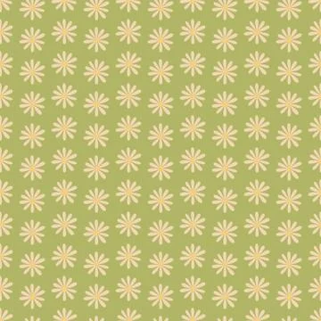 Summer floral pattern Illustrazione stock