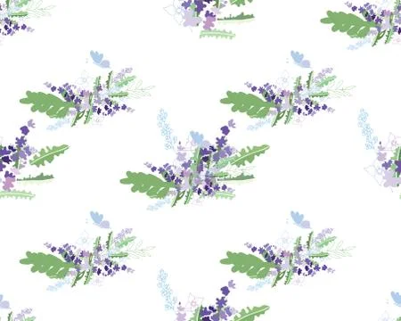 Summer flower composition Stock Illustration