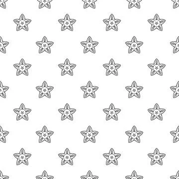 Summer flower pattern seamless Illustration