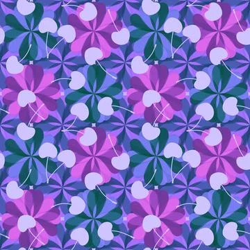Summer fruit seamless cherry berry pattern for wrapping paper and fabrics Stock Illustration