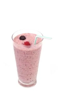 Summer fruit smoothie Foto stock