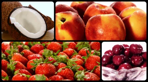 Summer fruits composition Stock Footage 32791908