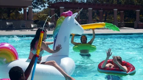 Summer Games for kids Stock Footage 244610517