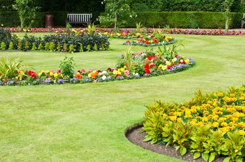 Summer garden Stock Photos