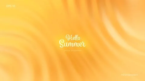 Summer gradient background. Bright colorful warm summer colors. Gradient ba.. Stock Illustration