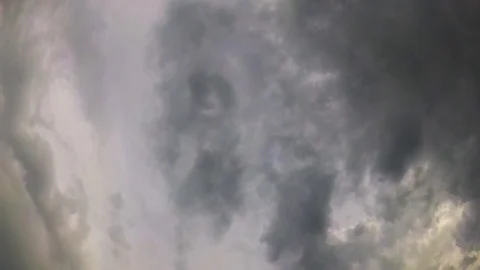 Summer Gray Sky Stock Footage 91942553