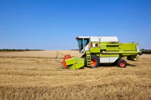 Summer harvester Stock Photos