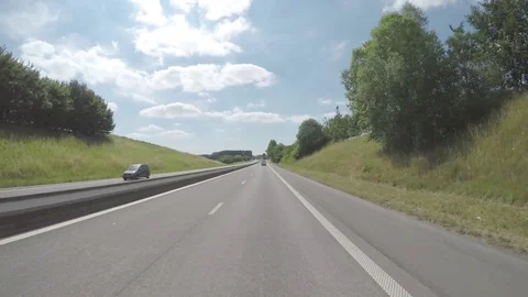 Summer highway Stock Footage 83499988