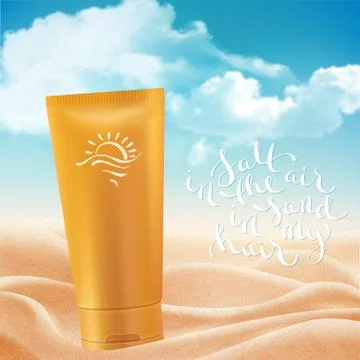 Summer holiday background Stock Illustration