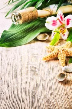 Summer holiday background Foto stock