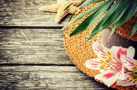 Summer holiday background Stock Photos