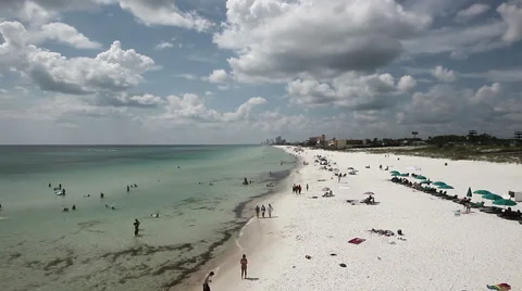 Summer Holiday At The Beach Stock Footage 56161710