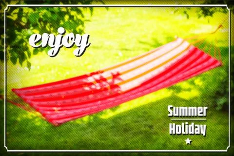Summer holiday Stock Illustration