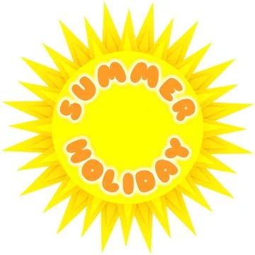 Summer Holiday Stock Illustration