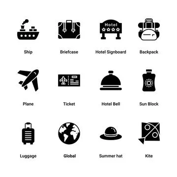 Summer Holiday Illustrazione stock