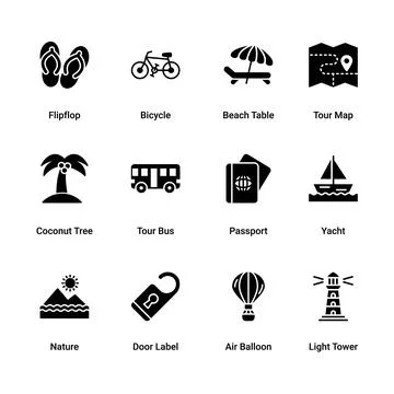 Summer Holiday Illustrazione stock