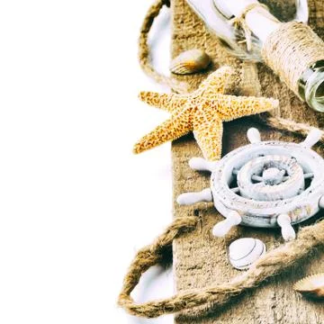 Summer holiday setting Foto stock