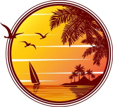 Summer holiday vector Stock Illustration