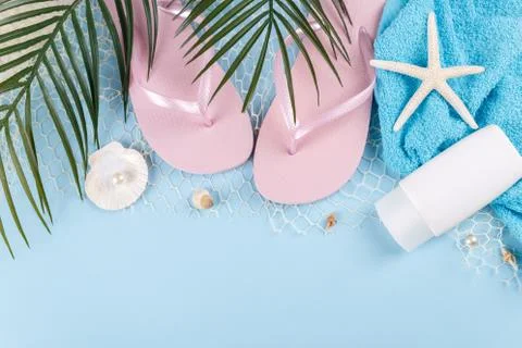 Summer holidays background Stock Photos