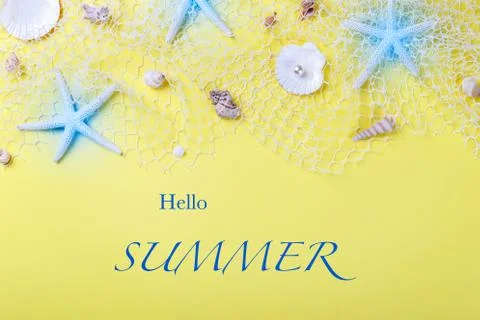 Summer holidays background Stock Photos