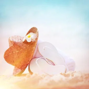 Summer holidays background Stock Photos