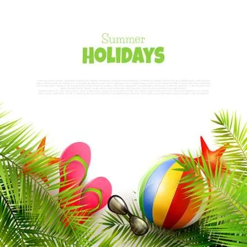 Summer holidays Stock-Illustration