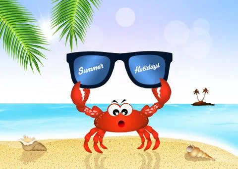 Summer holidays Stock Illustration